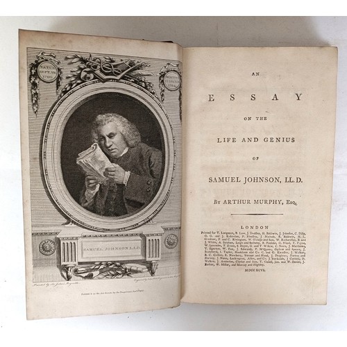 15 - Murphy (Arthur), An Essay On The Life And Genius Of Samuel Johnson, 14 Vol.