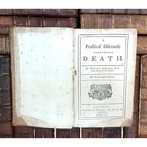 17 - Sherlock (William), A Practical Difcourfe (sic) Concerning Death, published London 1751 and assorted... 