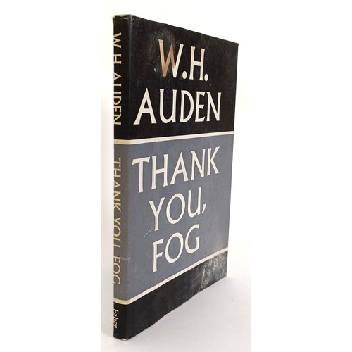 18 - Auden (W H), Thank You Fog, and assorted books (box)