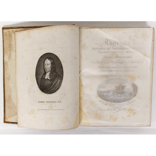 19 - Thoroton (Robert), The Antiquities Of Nottinghamshire, second edition, 3 Vol. and assorted other boo... 