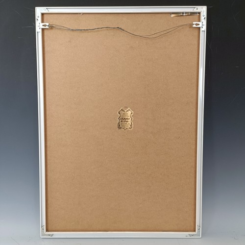 284 - Fashau, abstract, limited edition print, 8/10, signed in pencil and dated '91 45 x 28 cm