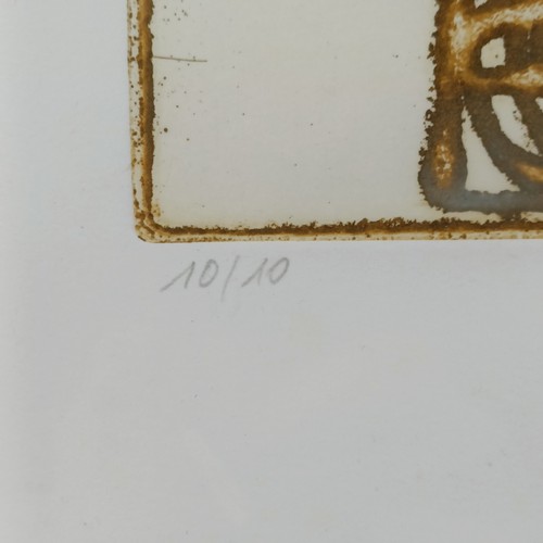287 - Fashau, abstract, limited edition print, 10/10, signed and dated 1994, 49 x 39 cm