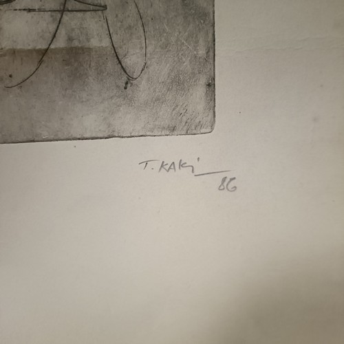 288 - Jafar T Kaki (Syrian b. 1951), Rash Y Sur, limited edition print, 7/125, signed in pencil and dated ... 