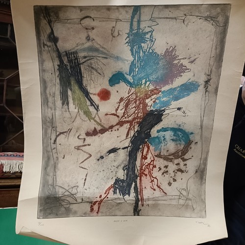 288 - Jafar T Kaki (Syrian b. 1951), Rash Y Sur, limited edition print, 7/125, signed in pencil and dated ... 