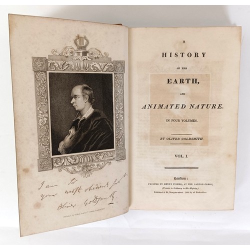 28 - Goldsmith (Oliver), A History Of The Earth And Animated Nature, 4 Vol.