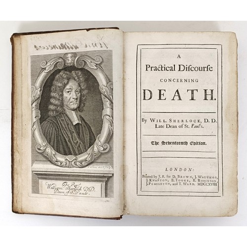 31 - Sherlock (Will), A Practical Difcourfe (sic) Concerning Death and assorted other books (box)