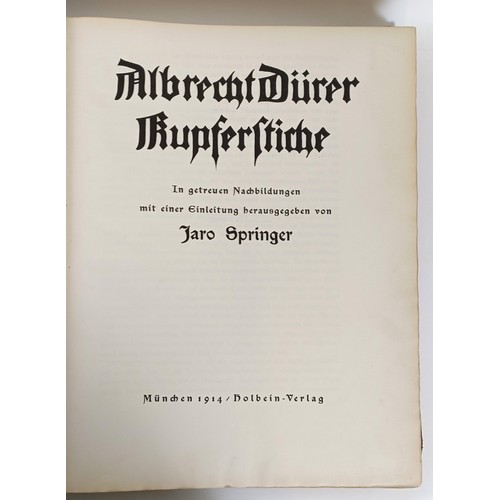 32 - Springer (Jaro), The Works Of Albrecht Durer, published 1914