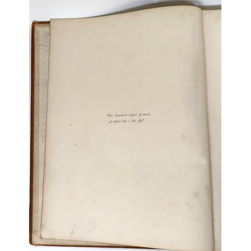 33 - Pugin Studentship Drawings, limited edition 95/200, published Edinburgh 1887