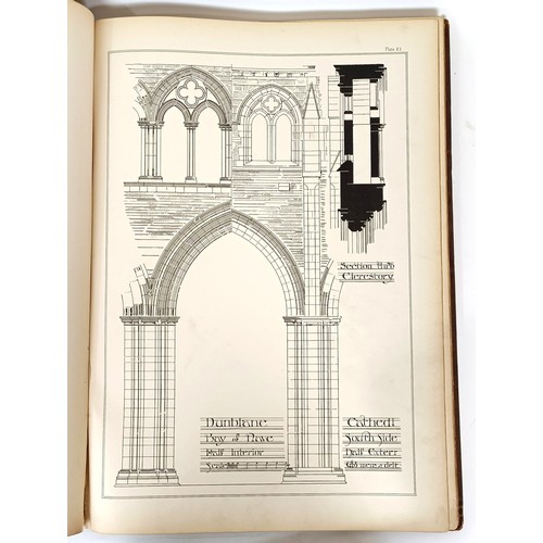 33 - Pugin Studentship Drawings, limited edition 95/200, published Edinburgh 1887