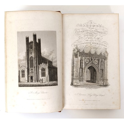 36 - Dyer (G), History Of The Colleges of Cambridge, published London 1814, 2 Vol.