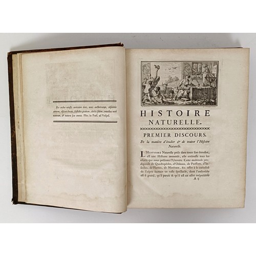 38 - Lecerc (Georges-Louis), Histoire Naturelle, Generale et Particuliere, Avec La Description, Du Cabine... 