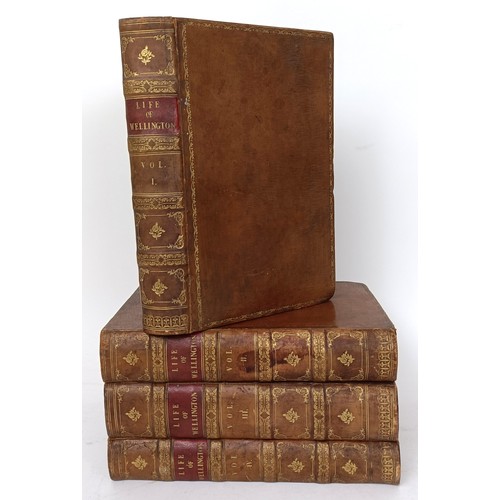 40 - Wright (Rev. G N), Life And Campaigns Of Arthur, Duke Of Wellington KG, 4 Vol.
