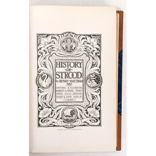 41 - Smetham (Henry), History of Strood (sic) and various other bindings (box)