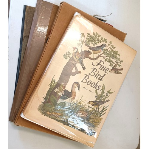 42 - Toonneel der Steden Van de Vereenighde Nederlanden, reprint The Fine Bird Book and two portfolios of... 