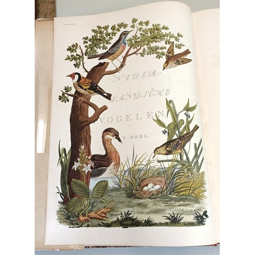 42 - Toonneel der Steden Van de Vereenighde Nederlanden, reprint The Fine Bird Book and two portfolios of... 