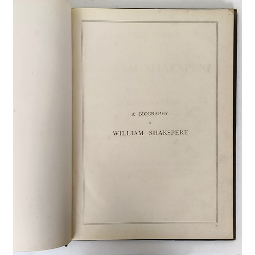 44 - A Biography Of William Shakespeare, and The Works Of Shakespeare, 3 Vol.