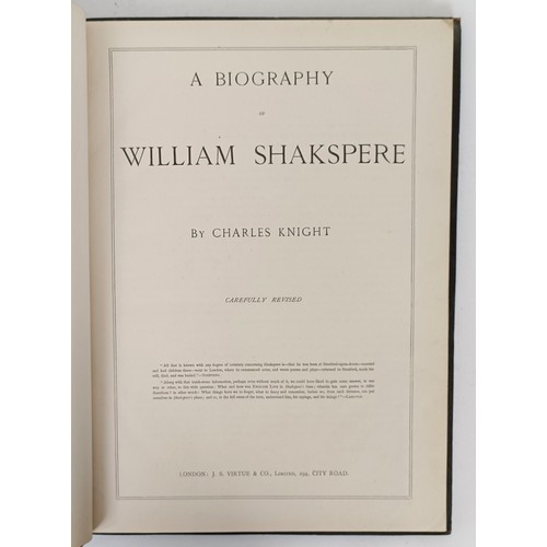 44 - A Biography Of William Shakespeare, and The Works Of Shakespeare, 3 Vol.