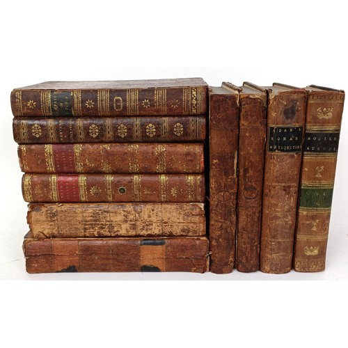 45 - Adam (Alexander), Roman Antiquities and assorted other bindings (10)