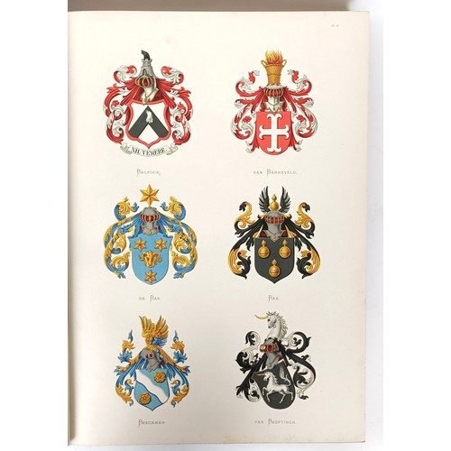 46 - Vorsterman Van Oijen (A A) Stam-En Wapenboek Van Aanzienlijke, Nederlandesche Familien met Genealogi... 