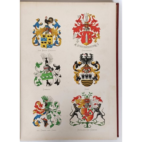 46 - Vorsterman Van Oijen (A A) Stam-En Wapenboek Van Aanzienlijke, Nederlandesche Familien met Genealogi... 