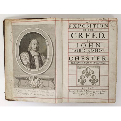 49 - An Exposition Of The Creed by John Lord Bishop Of Chester, published London 1692