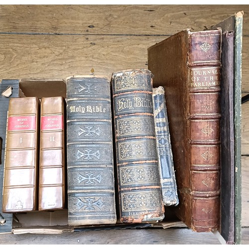 54 - Thompson (Ebenezer), and Price (William Charles) The Works Of Flavius Josephus, 2 Vol, later bound, ... 