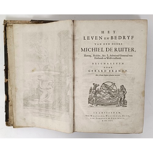55 - Brandt (Gerard), Het Leven En Bedryf Van Den Heere Michiel De Ruiter, published Amsterdam 1641