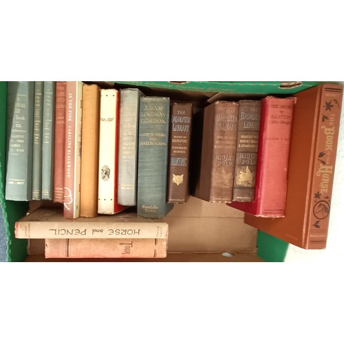 59 - Assorted sporting books (two boxes)