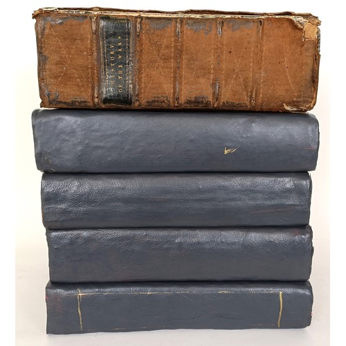 60 - Clarke (Hewson), Hume's History Of England, 4 Vol and Baines (Edward), History Of The Wars Of The Fr... 