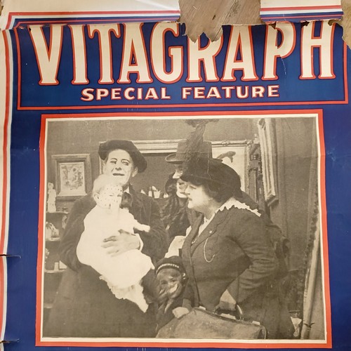 291 - A vintage poster, and another