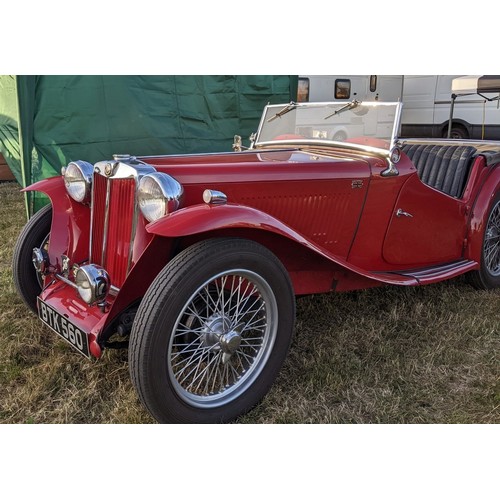 16 - 1947 MG TCRegistration number BTK 560Chassis number TX2058Engine number XPAE1370175From a deceased e... 