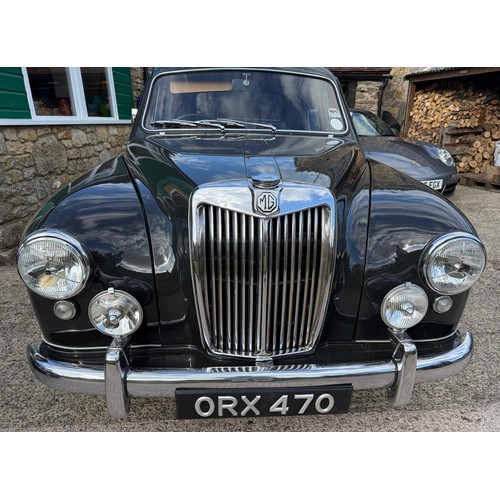 52 - 1958 MG Magnette ZBRegistration number ORX 470Chassis number KAB13/26336Engine number 8515Twilight g... 