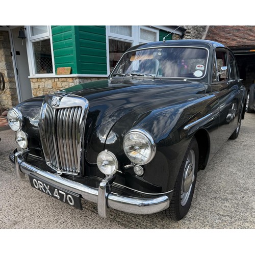 52 - 1958 MG Magnette ZBRegistration number ORX 470Chassis number KAB13/26336Engine number 8515Twilight g... 