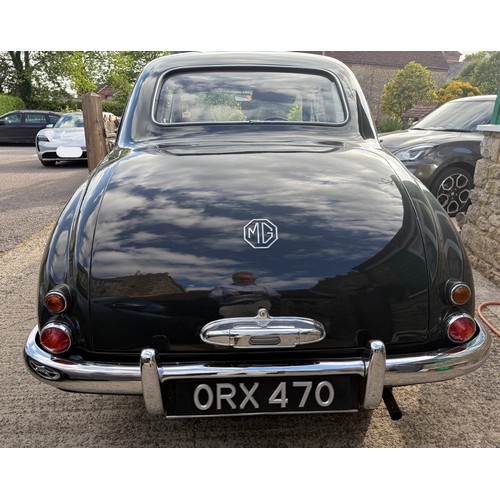 52 - 1958 MG Magnette ZBRegistration number ORX 470Chassis number KAB13/26336Engine number 8515Twilight g... 