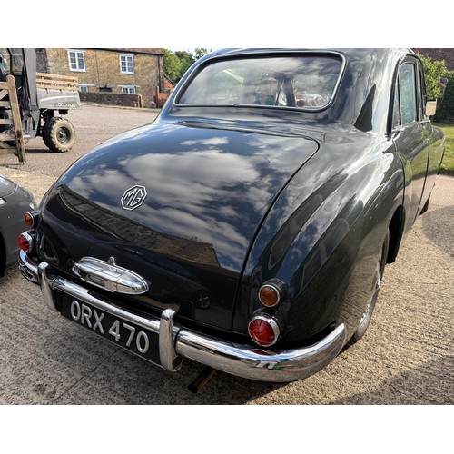 52 - 1958 MG Magnette ZBRegistration number ORX 470Chassis number KAB13/26336Engine number 8515Twilight g... 