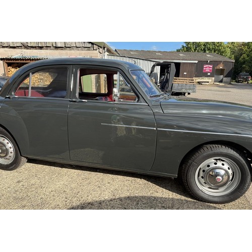 52 - 1958 MG Magnette ZBRegistration number ORX 470Chassis number KAB13/26336Engine number 8515Twilight g... 