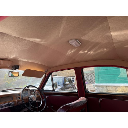 52 - 1958 MG Magnette ZBRegistration number ORX 470Chassis number KAB13/26336Engine number 8515Twilight g... 