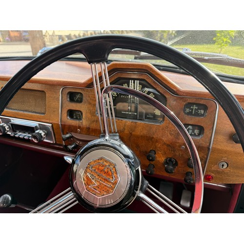 52 - 1958 MG Magnette ZBRegistration number ORX 470Chassis number KAB13/26336Engine number 8515Twilight g... 
