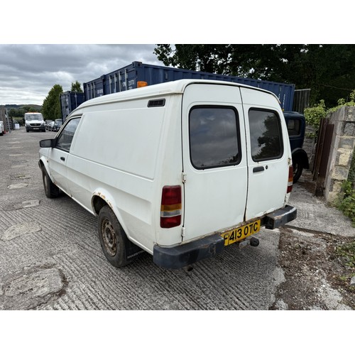 4 - 1988 Austin Maestro VanRegistration number F413 OTCChassis number TBAEngine number TBAWhiteA rare su... 