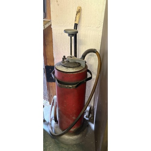 147 - A forecourt oil dispenser