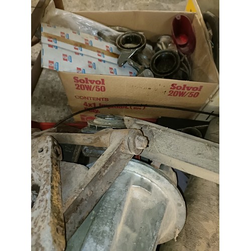 163 - A large group of assorted MGA spares and parts (qty)