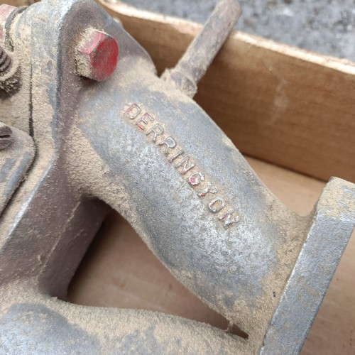179 - A Derrington-HRD crossflow alloy head to fit a BMC B series 1500/1600/1800, with a pair of twin Webe... 