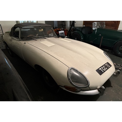 22 - 1967 Jaguar E-Type Roadster 4.2<br />Registration number TGC 7E (previously VTW 590E and PS 1999)<br...