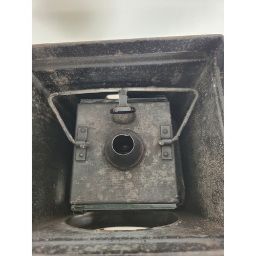 2134 - A BR(M) international signal lamp and cover, 40 cm highProvenance:  A single Owner West County Colle... 