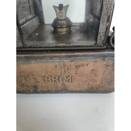 2134 - A BR(M) international signal lamp and cover, 40 cm highProvenance:  A single Owner West County Colle... 