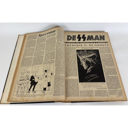 Assorted German Third Reich propaganda, WWII propaganda and ephemera (box)