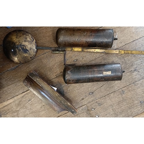 330 - A longcase clock, the brass dial signed Sam Jonnson, with a subsidiary seconds dial and date apertur... 