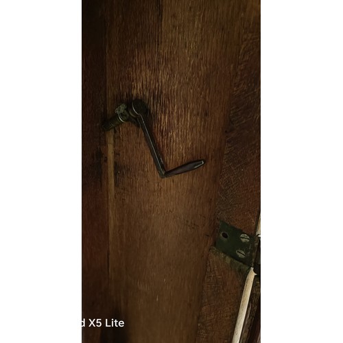 329 - A longcase clock, the brass dial signed William Carter, Walthamstow, having an eight day movement, s... 