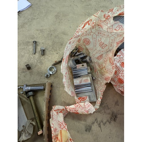 183 - A BMC ADA 3897 Seat Belt, new old stock, and another similar (2)