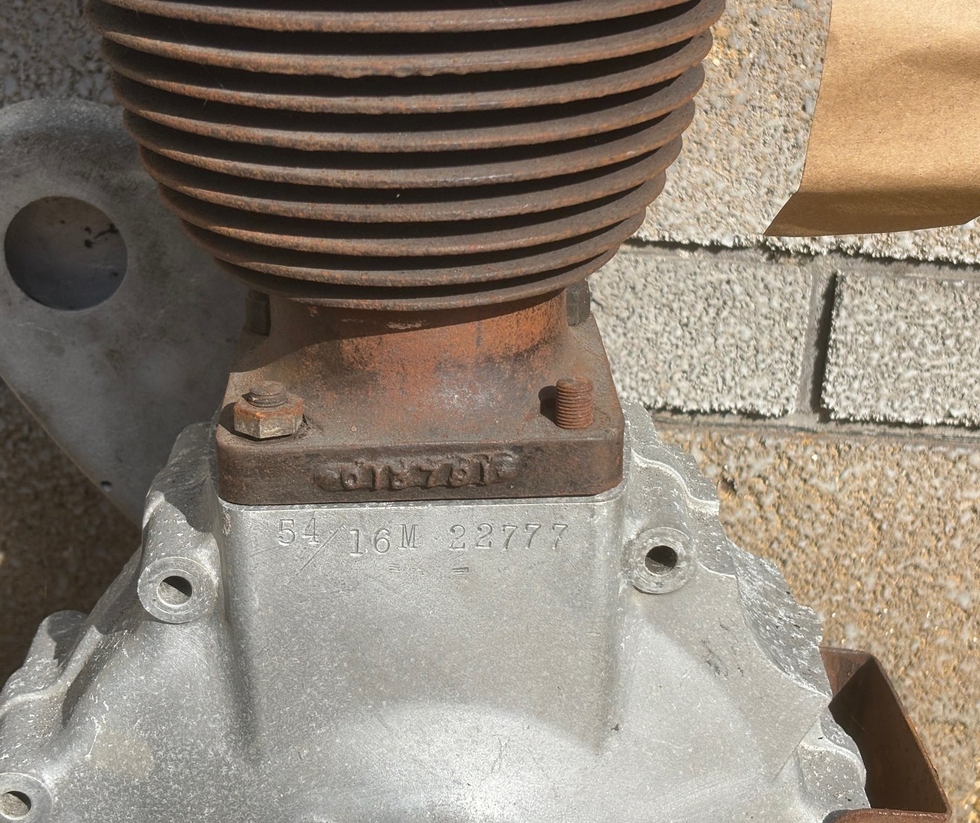 An AJS M16 engine